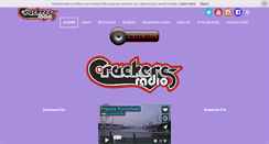 Desktop Screenshot of crackersradio.com